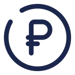 Ruble SVG Icon